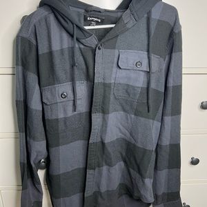 Express Oversized Button up Flannel